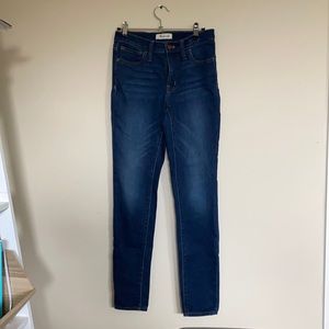 Madewell 9” mid rise skinny jean
